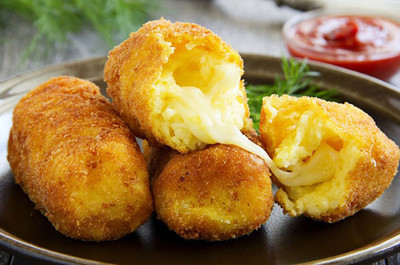 Картофельные ​зразы с сыром