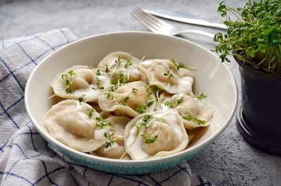 Пельмени с нутом