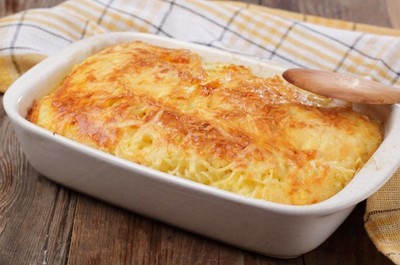 Румяная картофельная запеканка
